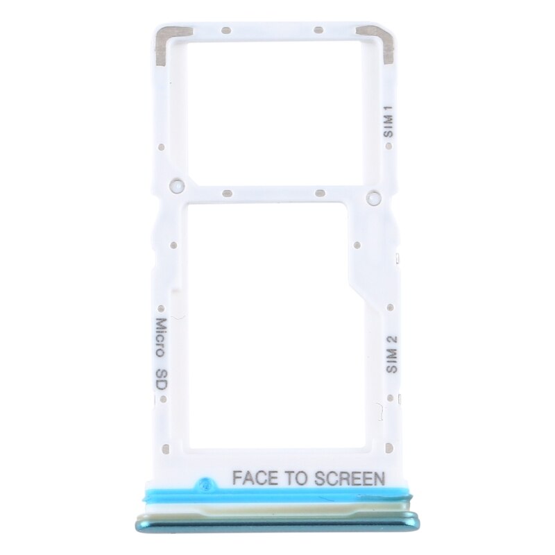 SIM Card Tray+SIM Card Tray/Micro SD Card Tray for Xiaomi Mi 10T Lite 5G Mobile Phone SIM Card Socket Replacement Parts