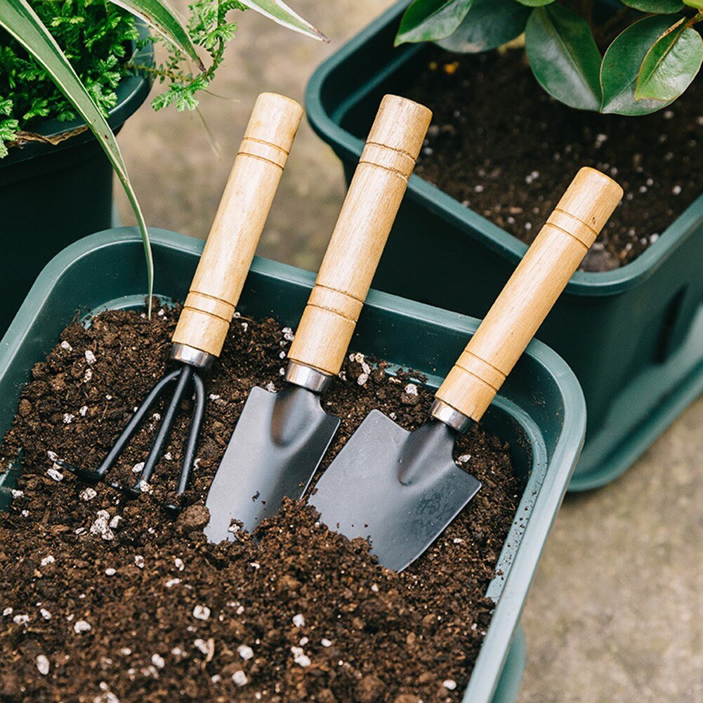Mini Plant Gardening Tools Set Spade Claw Rake Planting Tools For Gardening Care
