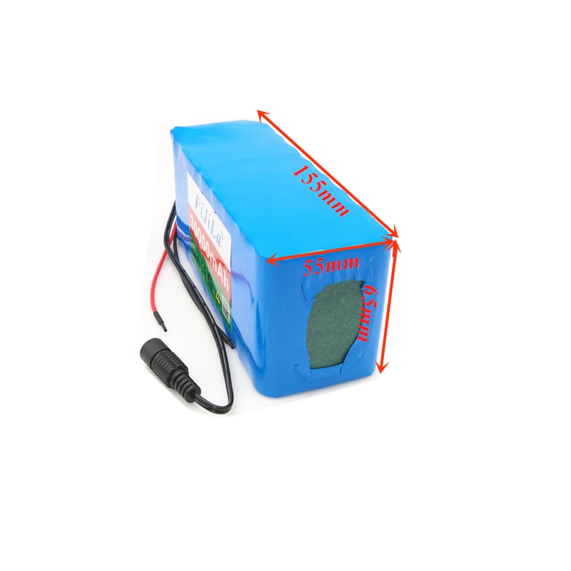 original 18650 Battery pack Large capacity 12v 30ah 18650 lithium battery protection board 12v 30000mAh for inverter miner light