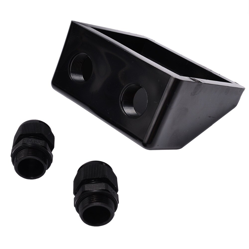 Waterproof Junction Box Roof Solar Panel Double Cable Installation Entry Gland Box Electrical Connection Box