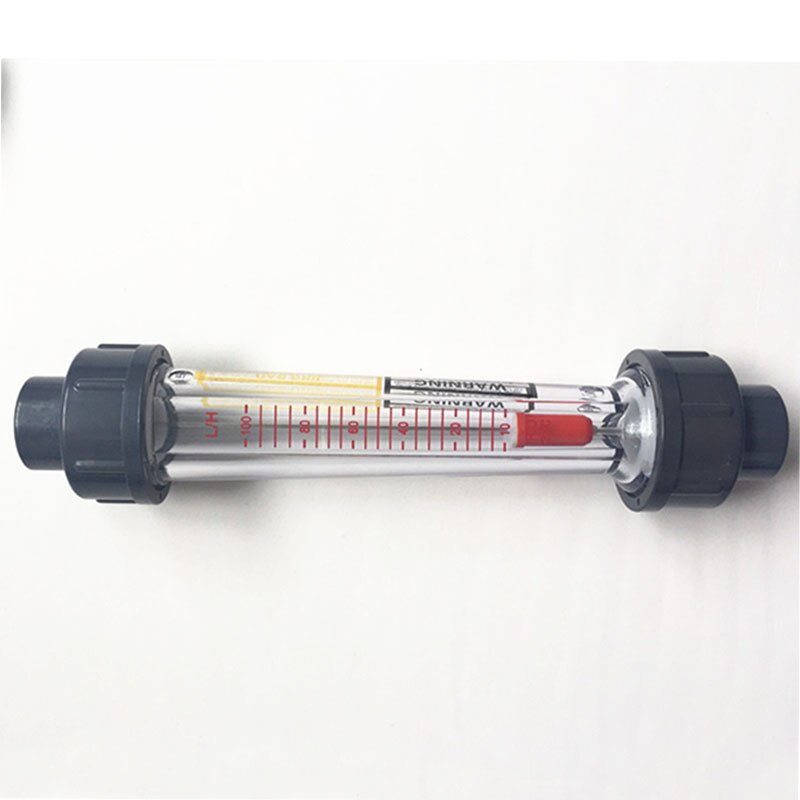 LZS-15 1/2 Inch 10-100L/H Water Flow Meter Indicator Counter Rotameter Liquid Flowmeter