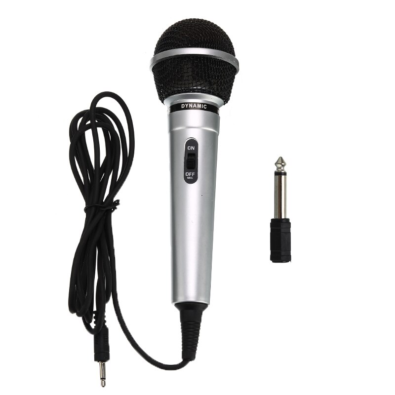 3.5mm + 6.35mm scène Microphone filaire portable P – Grandado