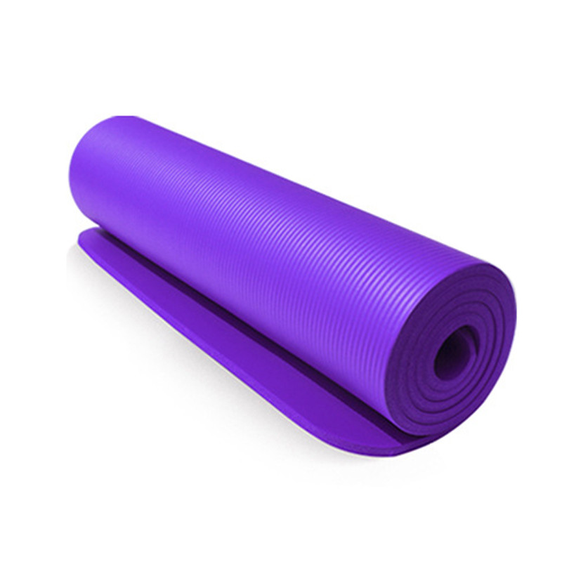 TPE Yoga Mat - 183x61cm - 10mm Thick - Non-Slip Exercise Pilates Mat: G288040