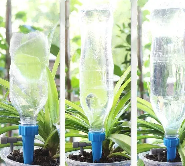 Drip Watering Drip Irrigation System Automatic Plant Water Dripper Self Watering for Flower Plants Adjustable Water Device