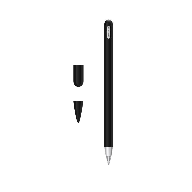 Huawei m-pencil 2 sukupolven naarmuuntumaton silikonisuojakansi kynäkynä kynäkotelo m-kynälle 2nd lisävarustetta: Musta