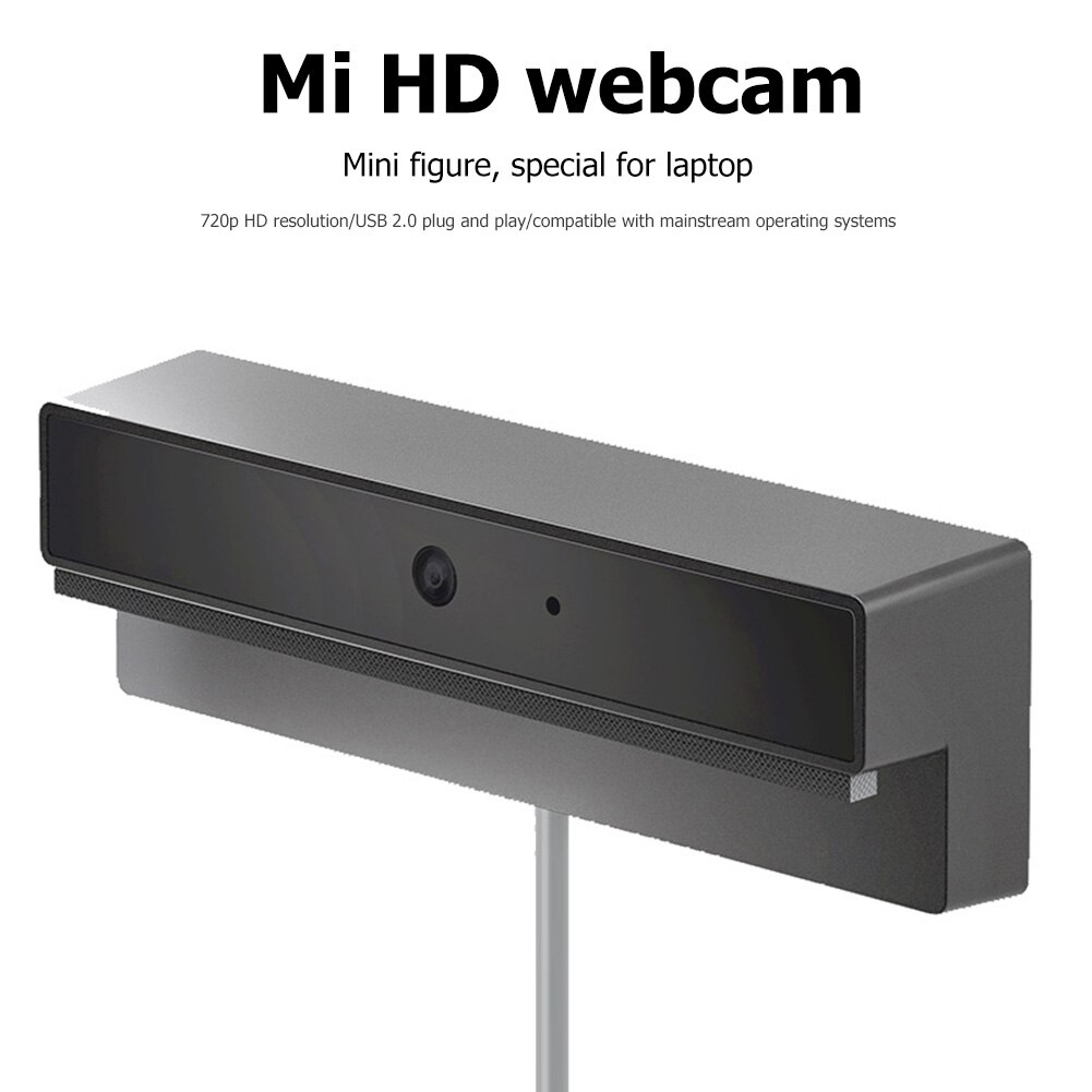 Xiaomi 720P Hd USB2.0 Webcam Driver Gratis Web Camera Voor Windows 10 32/64 Bit Laptop Pc Computer Voor Online kantoor Live-uitzending