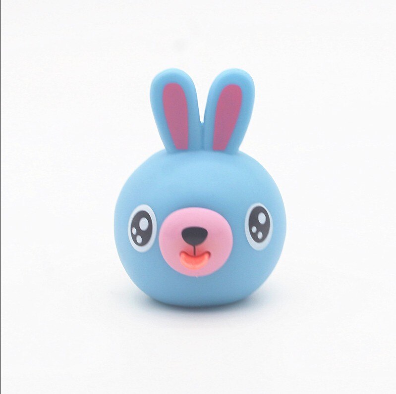 Screaming Toy Talking Cute Animal Tongue Out Stress Reliever Squaking Soft Sounding Electronic Vocal Solid Color: 07 S