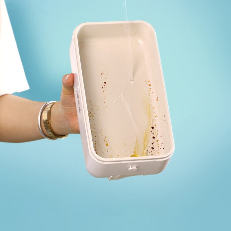 220V Electric Lunch Box Portable Water-free Lunch Heating Box Constant Temperature Heating Food Warmer Ceramic Liner For Office