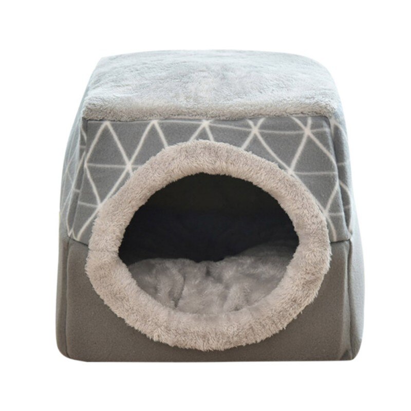 Pet Cat Bed Space Capsule House Cat Litter Villa Enclosed House Bed For Cats Pets Winter Warm Cozy Beds Soft Sleeping Bed: A1