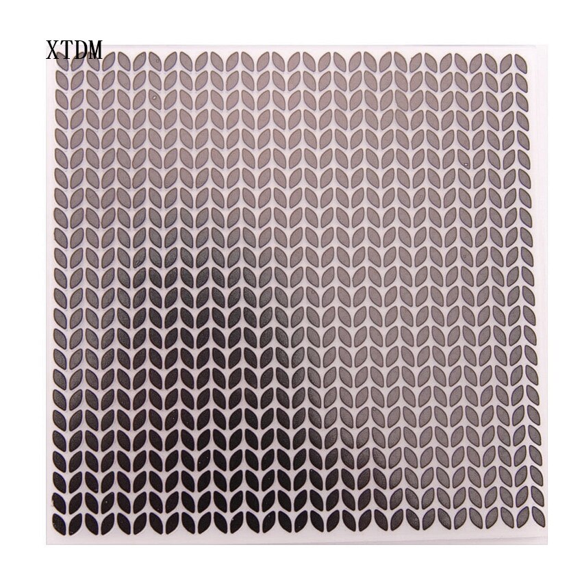 Easter plastic leaf template craft card making paper card album wedding decoration Embossing folders