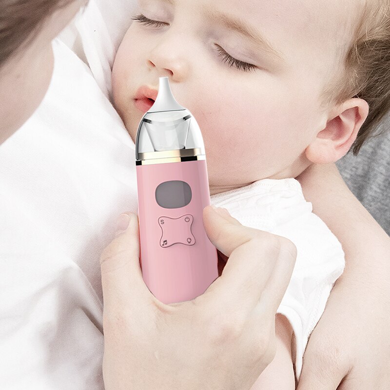 Elektrische Vacuüm Zuig Neus Cleaner Voor Pasgeboren Gezondheidszorg Baby Neuszuiger Met Muziek Baby 'S Neus Lekkende Schoonmaken Snot