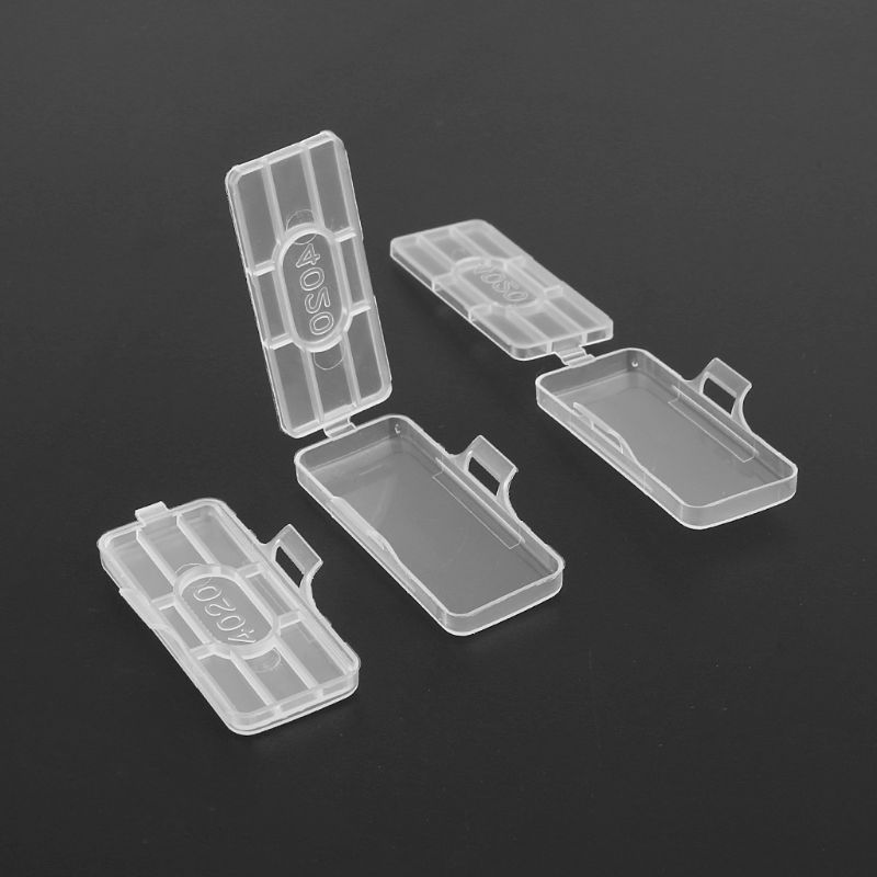 50pcs Waterproof Transparent Cable Sign Cards Label Display Identification Box 425D