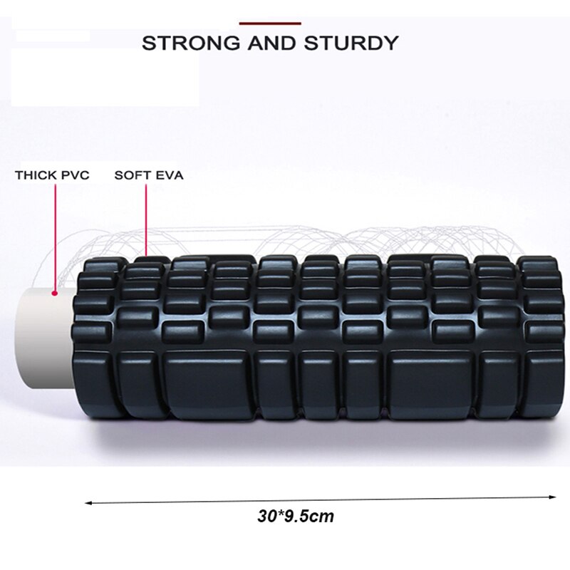 30cm mini foam roller pilates gym bruger rulle og hjemmetrænings foam roller miljøvenlig