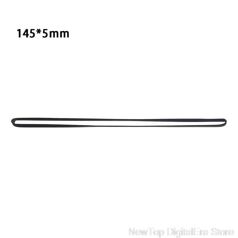 5mm szeroki gramofon pasek gumowy wymiana płaski pas napędowy do gramofon gramofony napędzane paskiem S26 20 Dropshipping: 5X145MM
