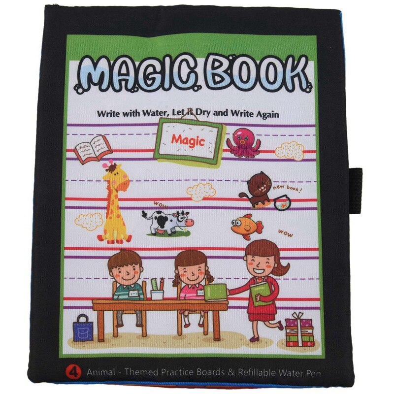 Magic Water Drawing Book, Coloring Book, Doodle Magic Pen Animals Painting: Default Title