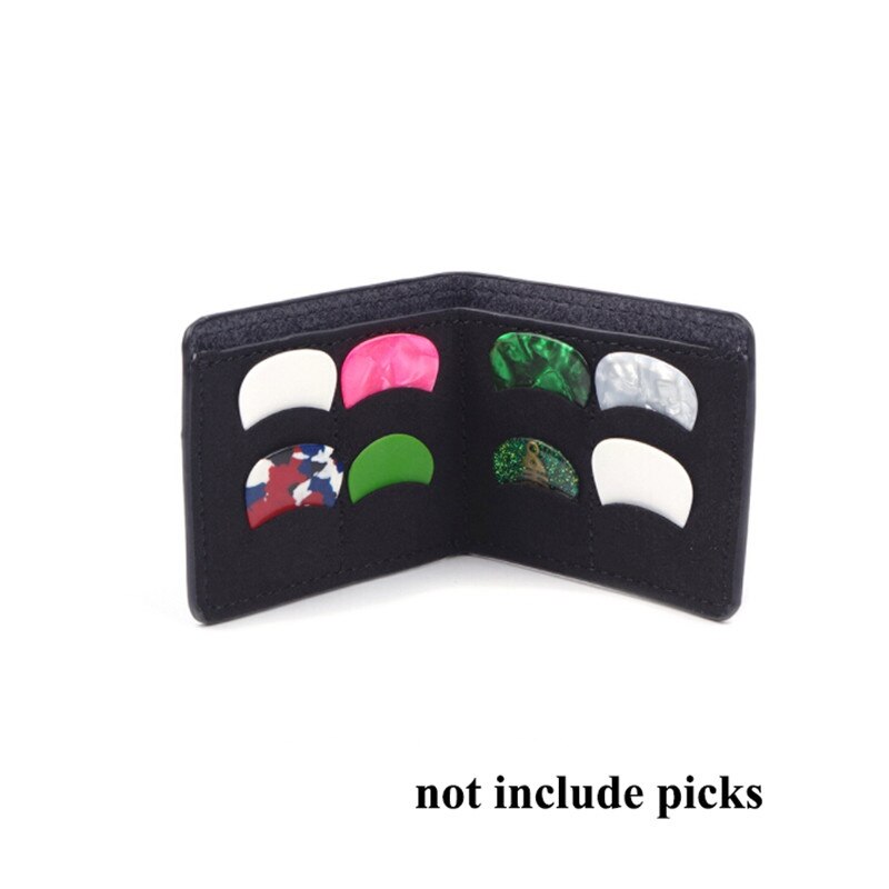 Draagbare Lichtgewicht Gitaar Plectrums Bag Pakket Gitaar Pick Holder Gitaar Pick Storage Case Gitaar Accessoires Tool: B2