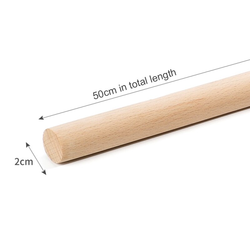 Yoga Staaf Stokken Comfortabele Lichaam Hout Stretching Tool Voor Martial Kunstenaars Dansers Turners Staaf Yoga Pilates Stok Fitness Bar