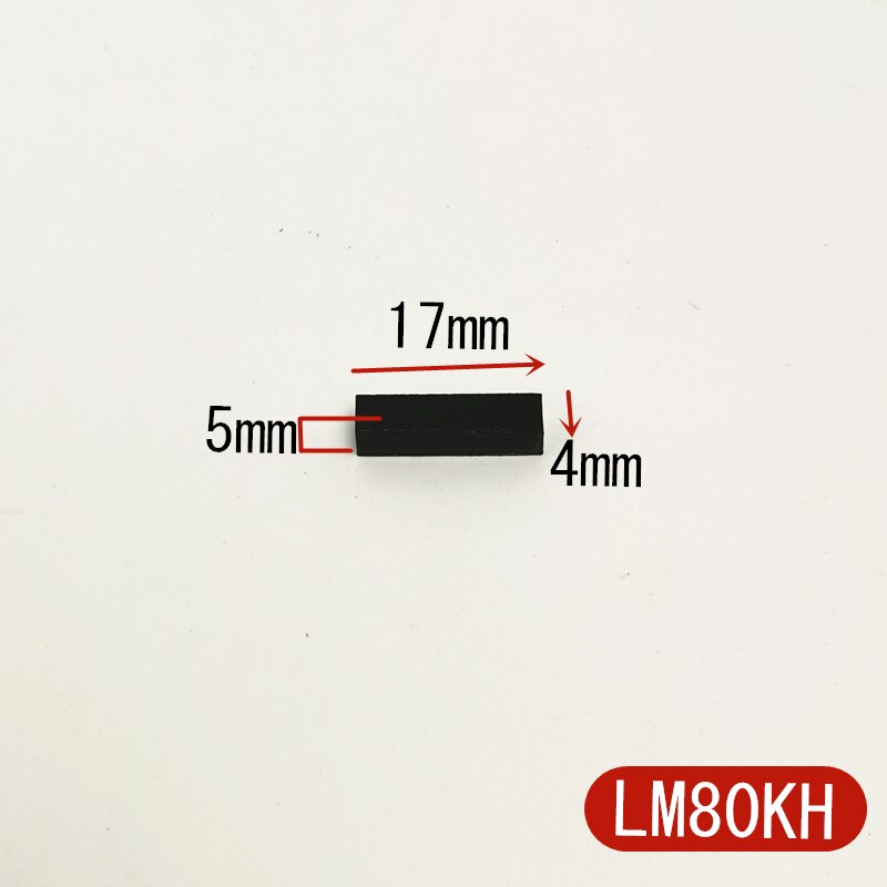8cm plast 3d moderna husnummer hemadress dörrnummer digitala skyltar utomhus hotellklistermärke etikett 0-9 svart dörr: Lm80kh