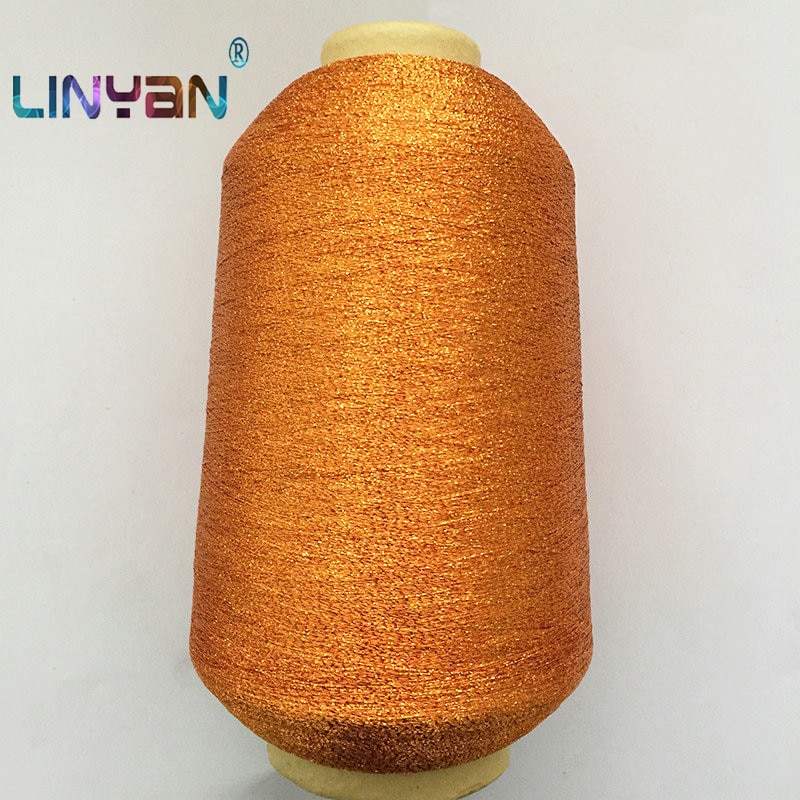 500g Golden silk embroidery thread summer style sewing thread yarn for knitting wool yarn for crochet machine knit yarn ZL45