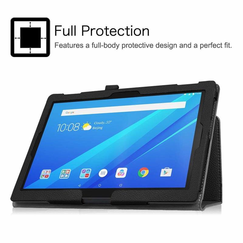 Coque pour Lenovo Tab 4 10 to-X704F support Folio housse de protection pour Lenovo Tab 4 10.1 pouces libération ZA2J0007US TB-X704N X704L