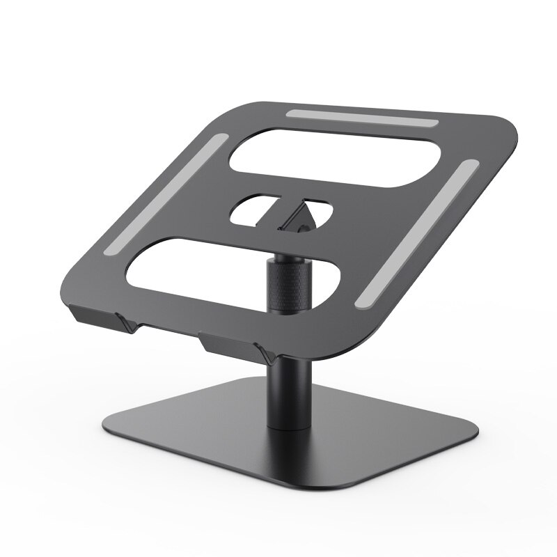 Cooling Laptop Riser Stand Free Lifting Tilt Angle Adjustable Angle Aluminum Ergonomic Computer Notebook Tablet Holder: Z45 Gray