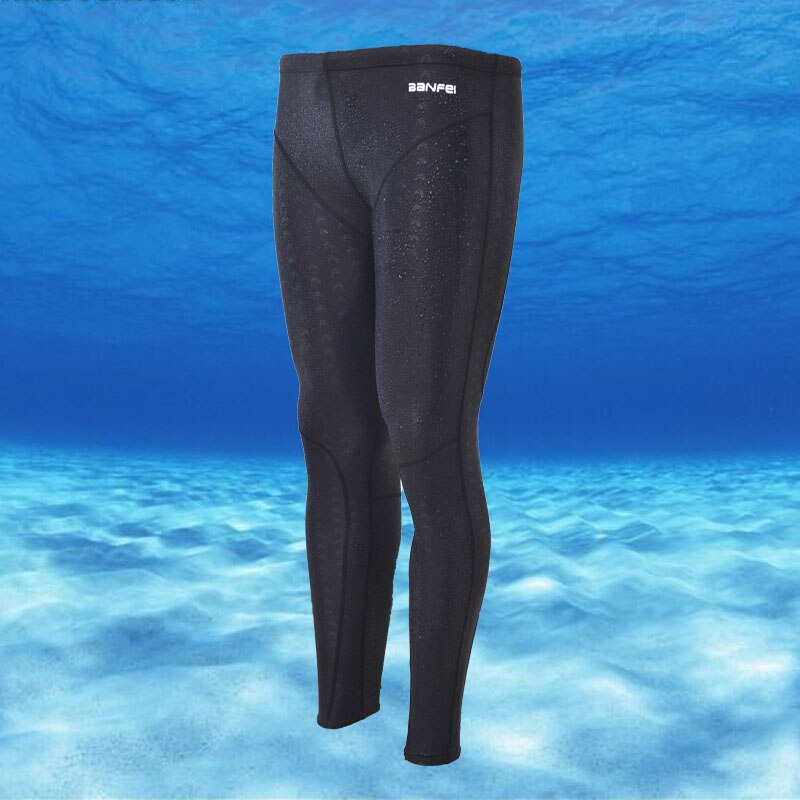 Rashguard Mutanda Degli Uomini e Delle Donne Mute Slim-Fit Leggings Costumi Da Bagno Spiaggia Gamba Lunga Surf Sport Costume Da Bagno Pantaloni di Nuotata