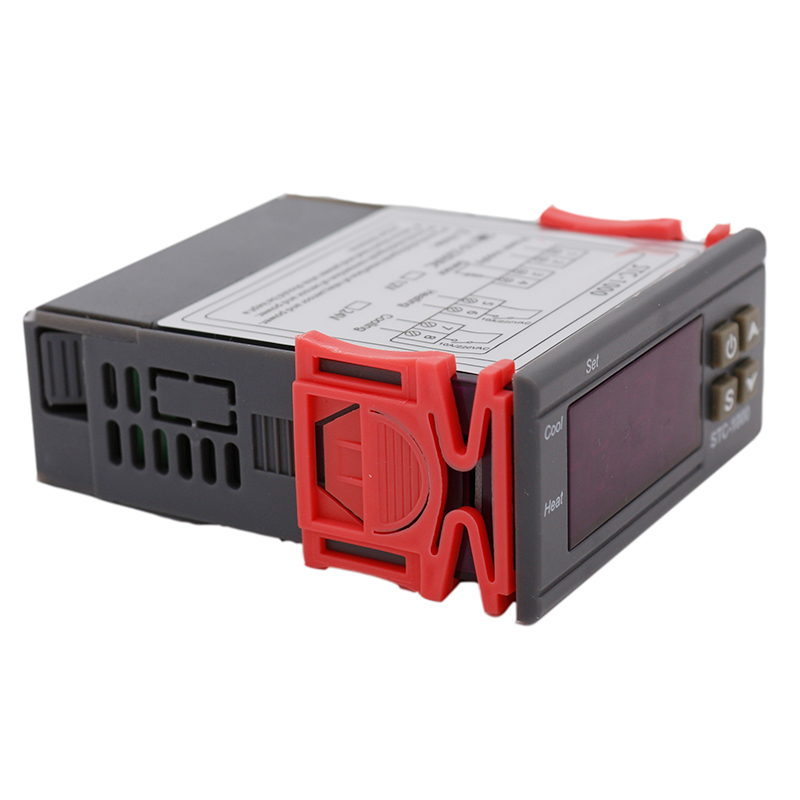 Controlador de temperatura Digital STC-1000, termostato y calentador con Sensor NTC de 110-220V/CA/w, Control de enfriador, Cervecería eléctrica