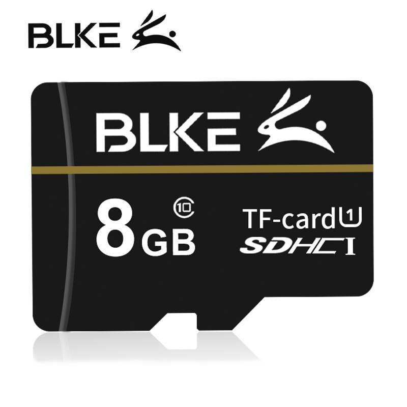 BLKE Micro carte sd 256GB 128GB 64GB 32GB 16GB 8gb carte mémoire Class10 U1 TF carte flash mémoire pour enregistreur de conduite de téléphone portable: 8G Class10