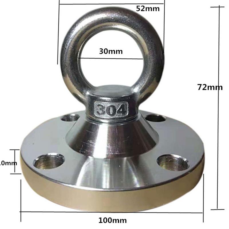 360 ° Roterende Hond Stake Rvs Hond Stake Grote Hond Vaste Stapel Voor Outdoor Camping Thuis (Met 4 stuks Uitbreiding Schroeven)