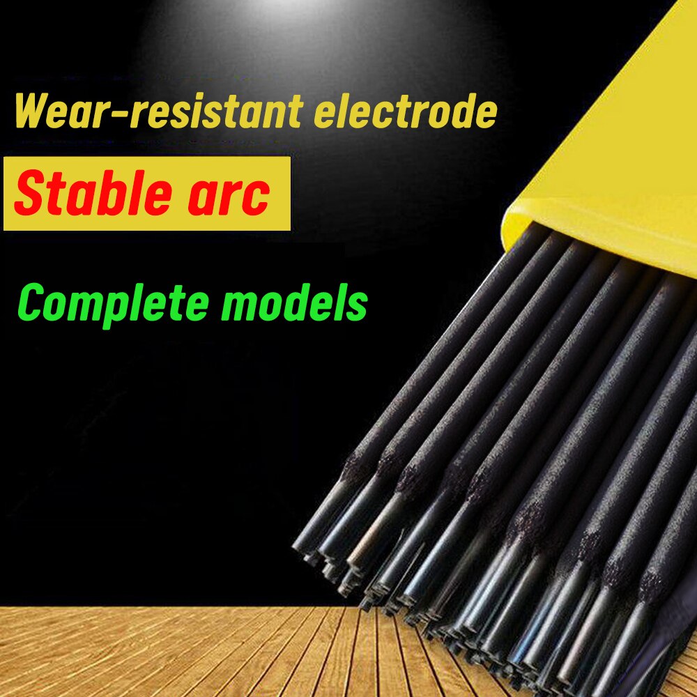 Stainless Steel Universal Welding Rod High Hardness Tungsten Carbide Hardfacing Electrode for Brick Tile Factory Welding Tool