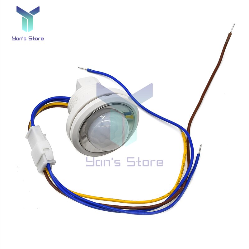 Mini Embedded Human Infrared Smart Sensor Switch Adjustable Delay Infrared Motion Detection Automatic Sensor Light Switch