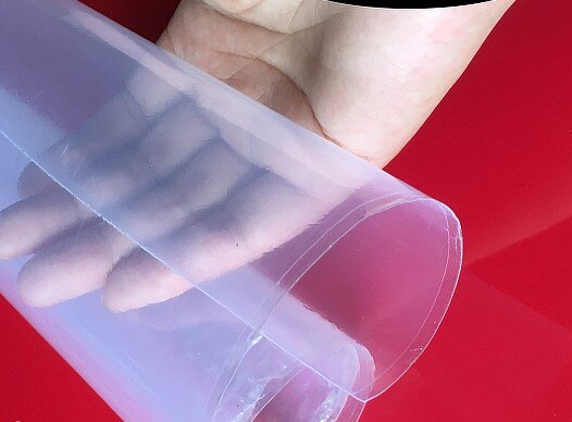 0.1Mm/0.2Mm/0.3Mm/0.5Mm/0.8Mm Top Siliconen Rubber 500mm Breedte 500Mm Lengte Transparante Siliconen Film