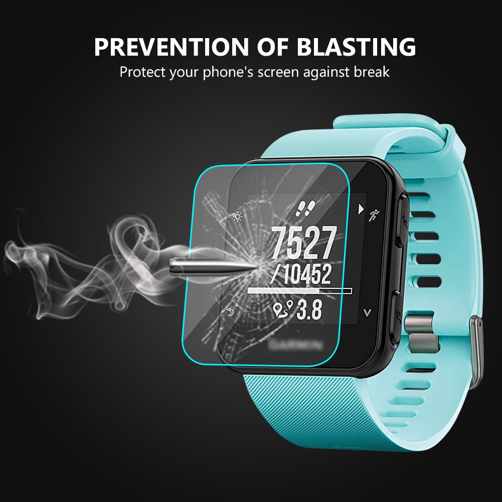 Ultra-thin Screen Protector Film for Garmin Forerunner 35 Smart Watch Screen Protector Glass Screen Explosion Proof SmartWatch