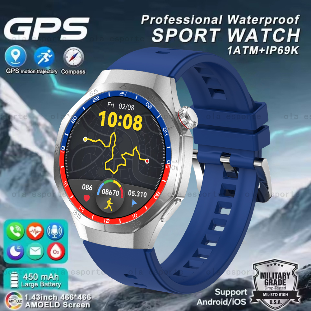 Novo relógio inteligente masculino 300mah bateria grande hd tela amoled chamada smartwatch feminino vários modos esportivos à prova dwaterproof água relógios esportivos