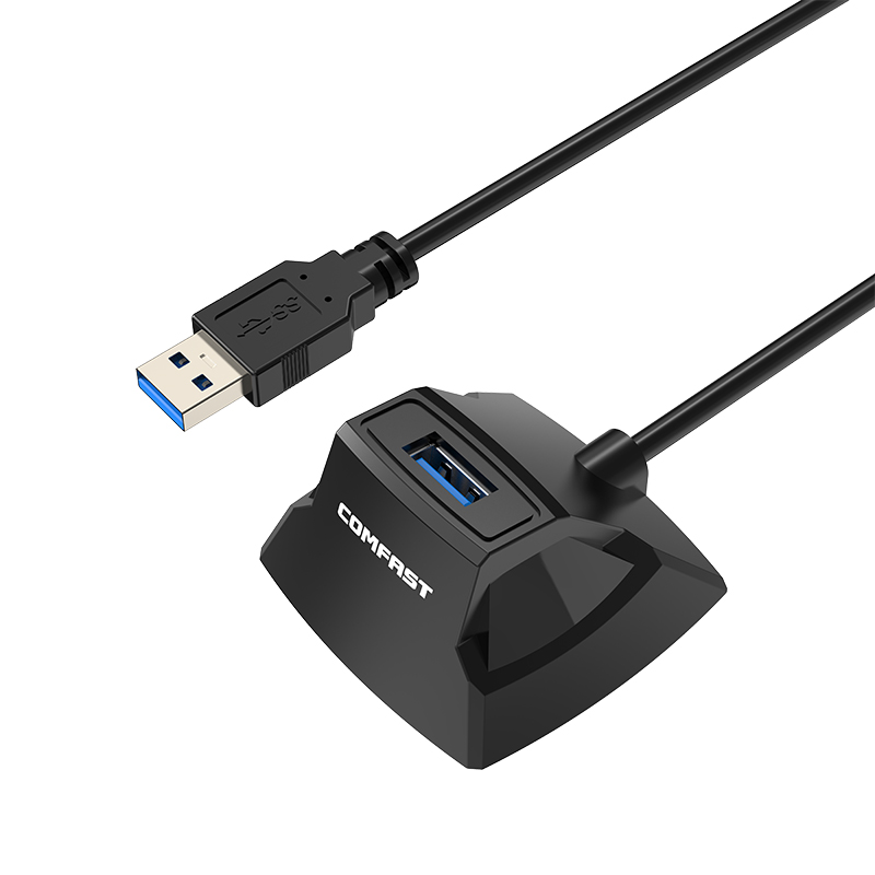 Comfast CF-U318 USB 3.0 cavo di prolunga base cavo di prolunga ad alta velocità da 1.2M per ripetitore ripetitore Extender per adattatore wifi usb