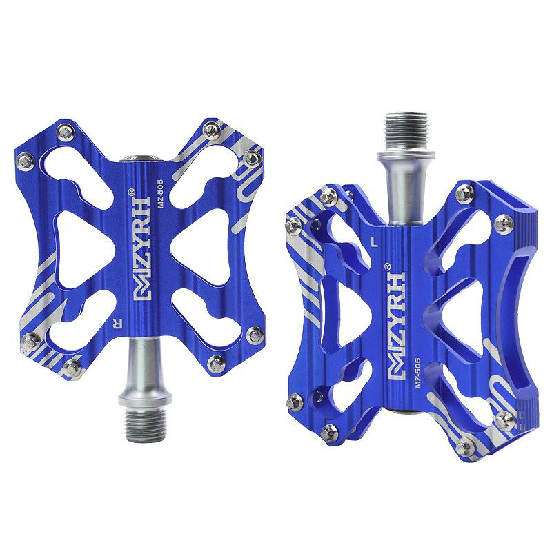 MZYRH Bicycle Aluminium Alloy Pedals Mountain Bike Bearing Super Light Pedals Cycling Parts