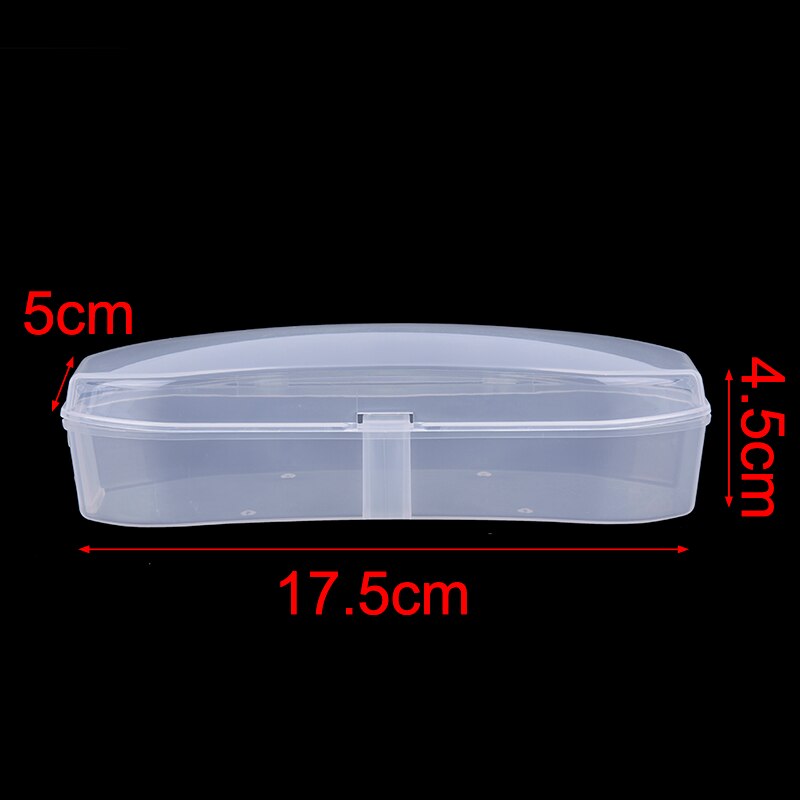Caja de embalaje para gafas de natación, estuche de plástico transparente, protección antivaho, impermeable, portátil, Unisex, 1 ud.: K13