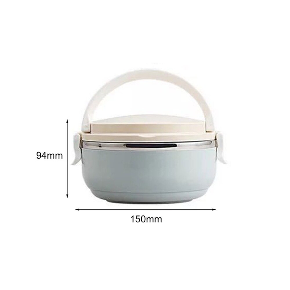 Compact Size Thuis Kantoor Lunchbox Thermische Voor Voedsel Bento Box Rvs Lunchbox Voor Kinderen Draagbare Picknick