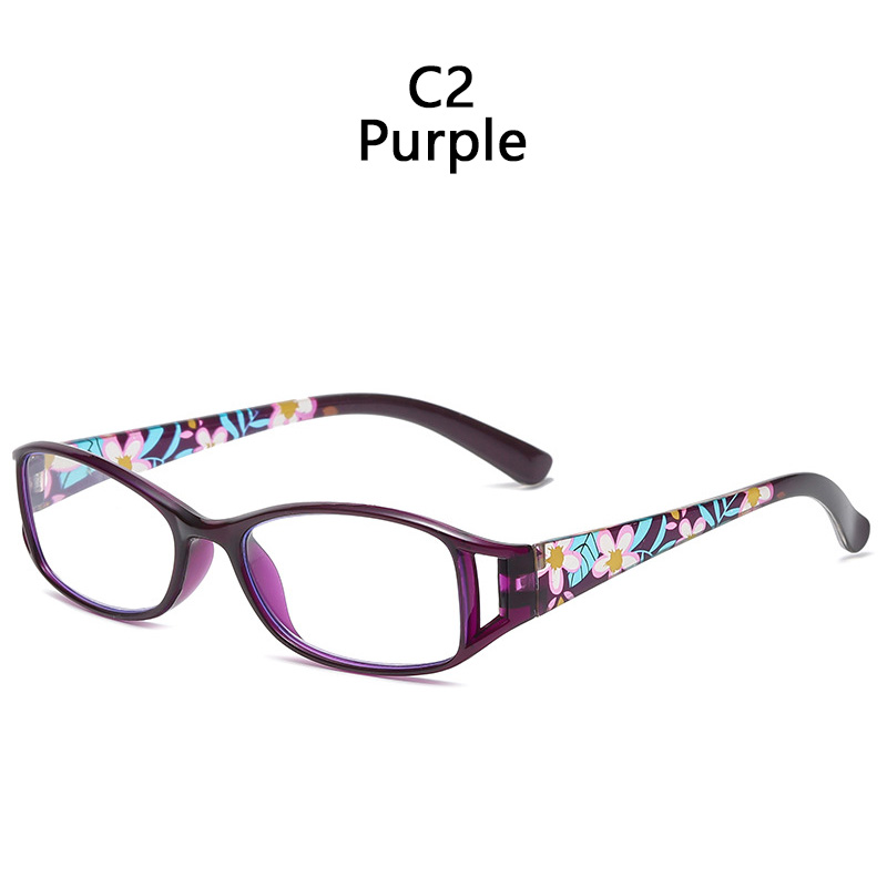 2022 Afdrukken Opvouwbare Leesbril Opvouwbare Presbyopie Bril Mannen Vrouwen Vintage Computer Brillen: WIT / +350