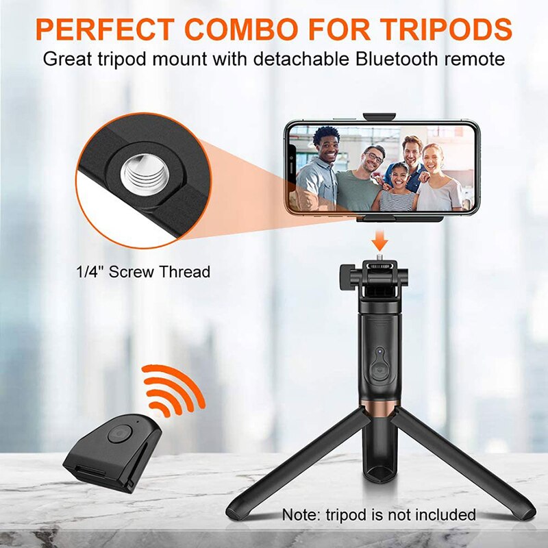 Ulanzi Capgrip Draadloze Bluetooth Smartphone Selfie Booster Handgreep Telefoon Stabilizer Stand Houder Ontspanknop 1/4 Schroef