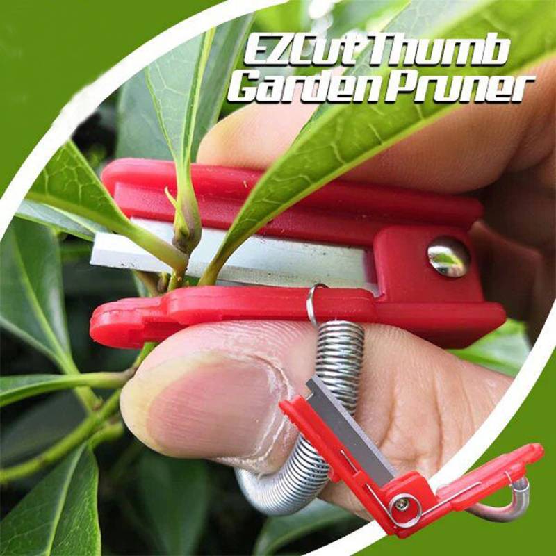 Multifunctionele Tuin Snoeischaar Fruit Plukken Apparaat Multifunctionele Duim Mes Snijmes Ringen Vinger Protector Veilig Blade Tool