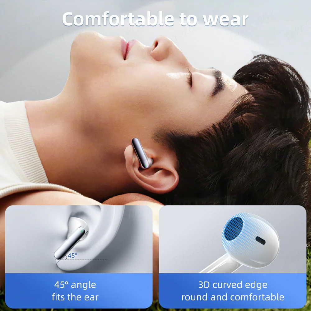 Auricolari wireless Bluetooth 5.4 HiFi Surround Sound Riduzione del rumore in-ear con microfono Cuffie per Samsung Galaxy S24 23 22 Ultra