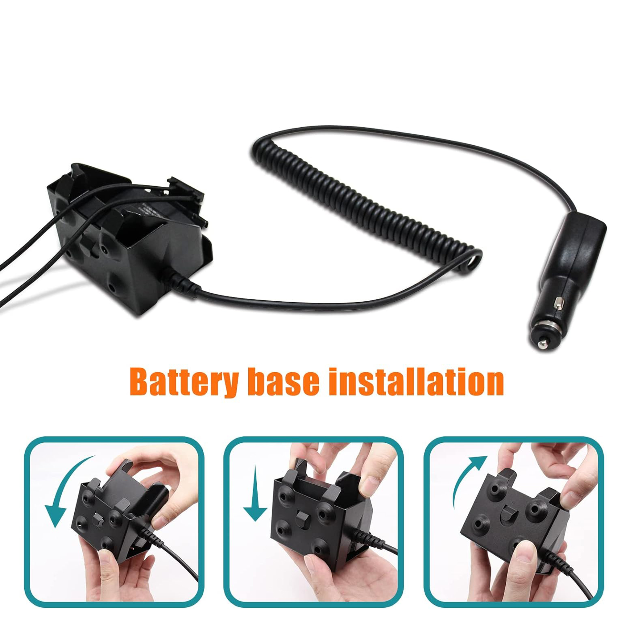 VEHICULAR TRAVEL Charger for MOTOROLA DP2400 DP2600 DP4000e DP4400e DP4401 DP4801e DP4800e DP3401 APX900 APX1000 APX2000 XPR6300