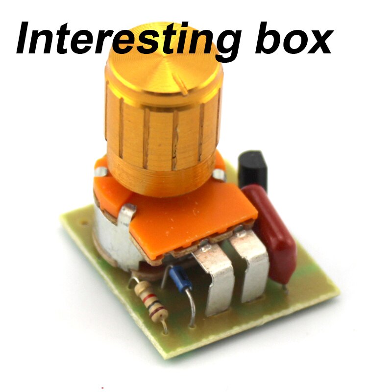 Dimming switch Speed control switch DIY electronic module current control adjustable resistor knob switch