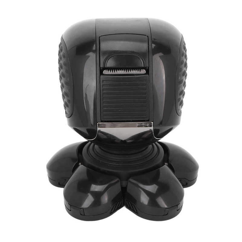 Elektrische Hoofd Scheerapparaat Usb Opladen Scheerapparaat Grooming Kit Reiniging Borstel Batterij-indicator Licht Ergonomisch Met 6 Roterende Messen