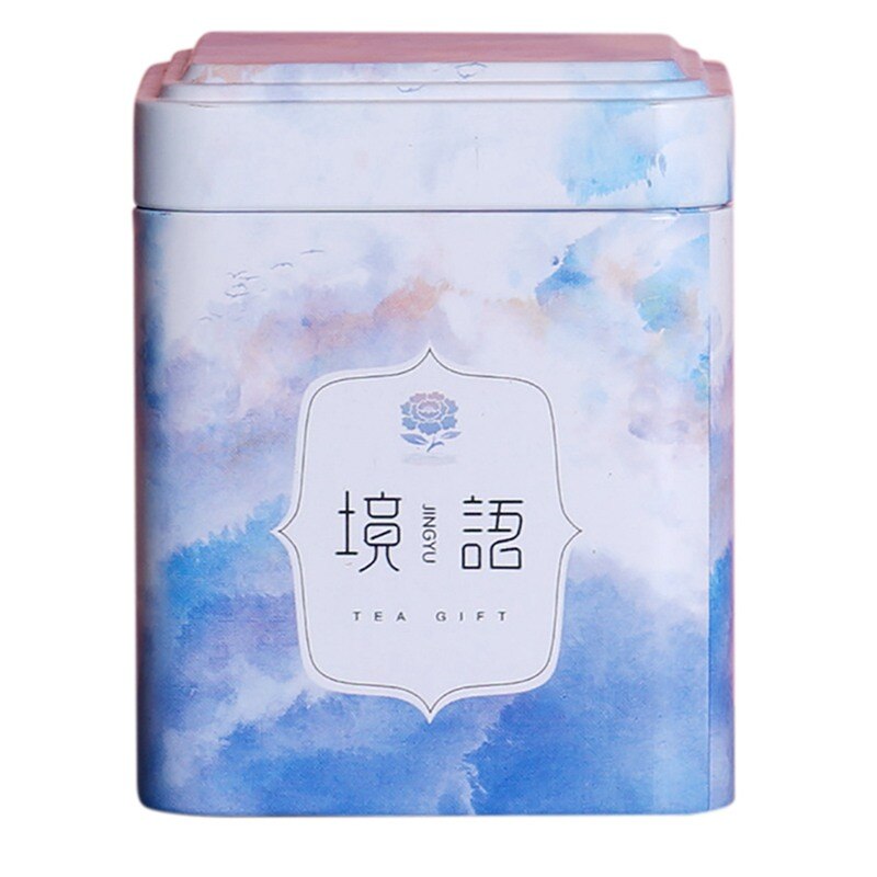 Chinese style universal small tea tin cans, candy tins, fragrant tea tins, tinplate tea packaging boxes, portable tea tins