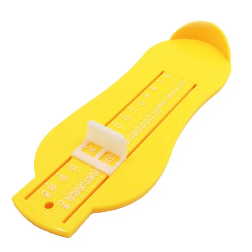 Baby Foot Measure Foot Ruler Kids Foot Length Measuring Device Child Shoes Calculator for Chikdren Infant Shoes Fittings Gauge: Yellow