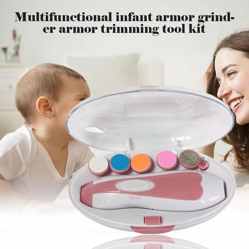 Multifunctional Portable Baby Safety Armor Manicure Set Electric Armor Children Portable Nail Polisher Tool Kits