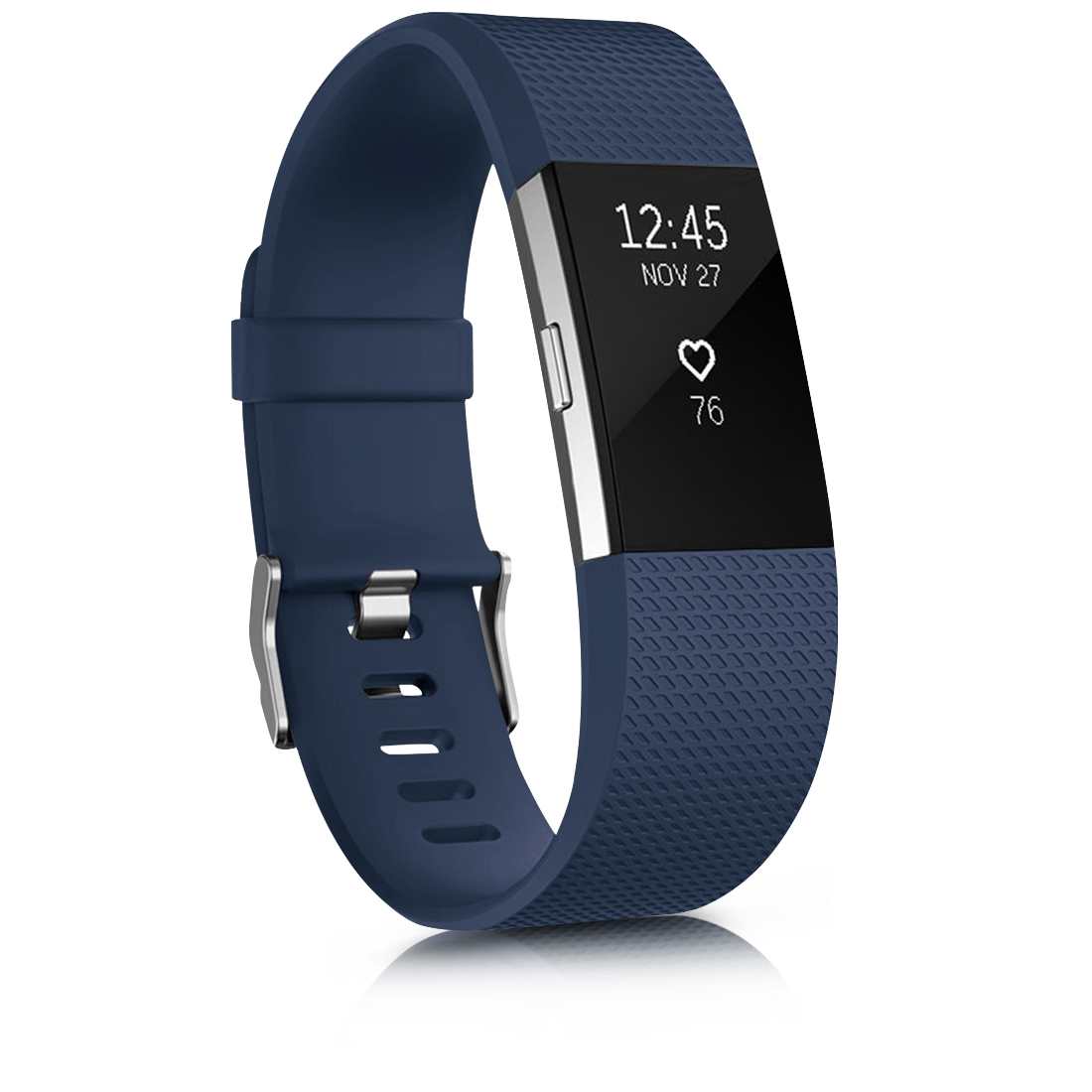 Correa para Fitbit Charge 2, pulsera de reloj, bandas de repuesto de silicona, pulsera para Fitbit Charge 2, accesorios para reloj inteligente: L / Beige