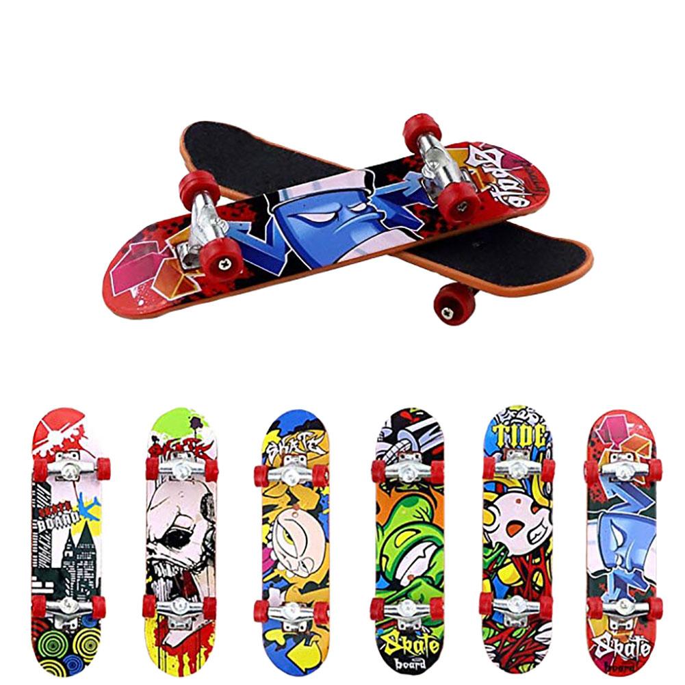 Touche en alliage givré pour enfants, jouet innovant, Skateboard exquis, couleur aléatoire, 1 pièce